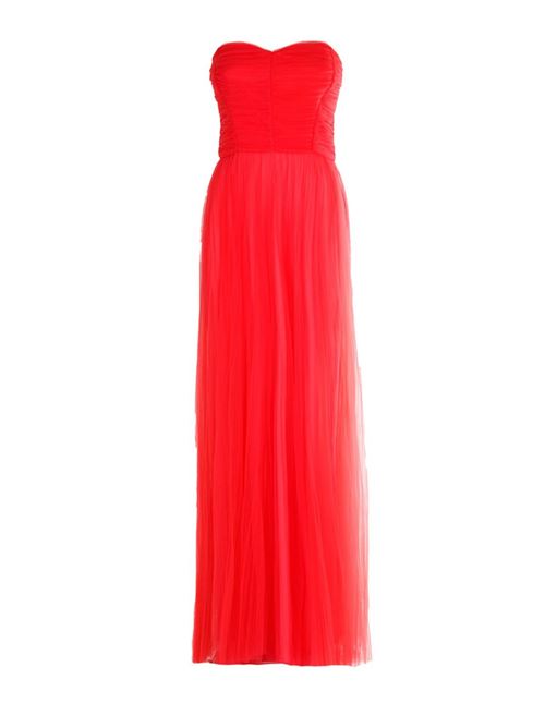 Elisabetta Franchi amaranth red carpet dress in tulle ELISABETTA FRANCHI | AB09211E2.620